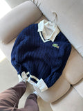 LACOSTE ÖRGÜLÜ TRİKO KAZAK